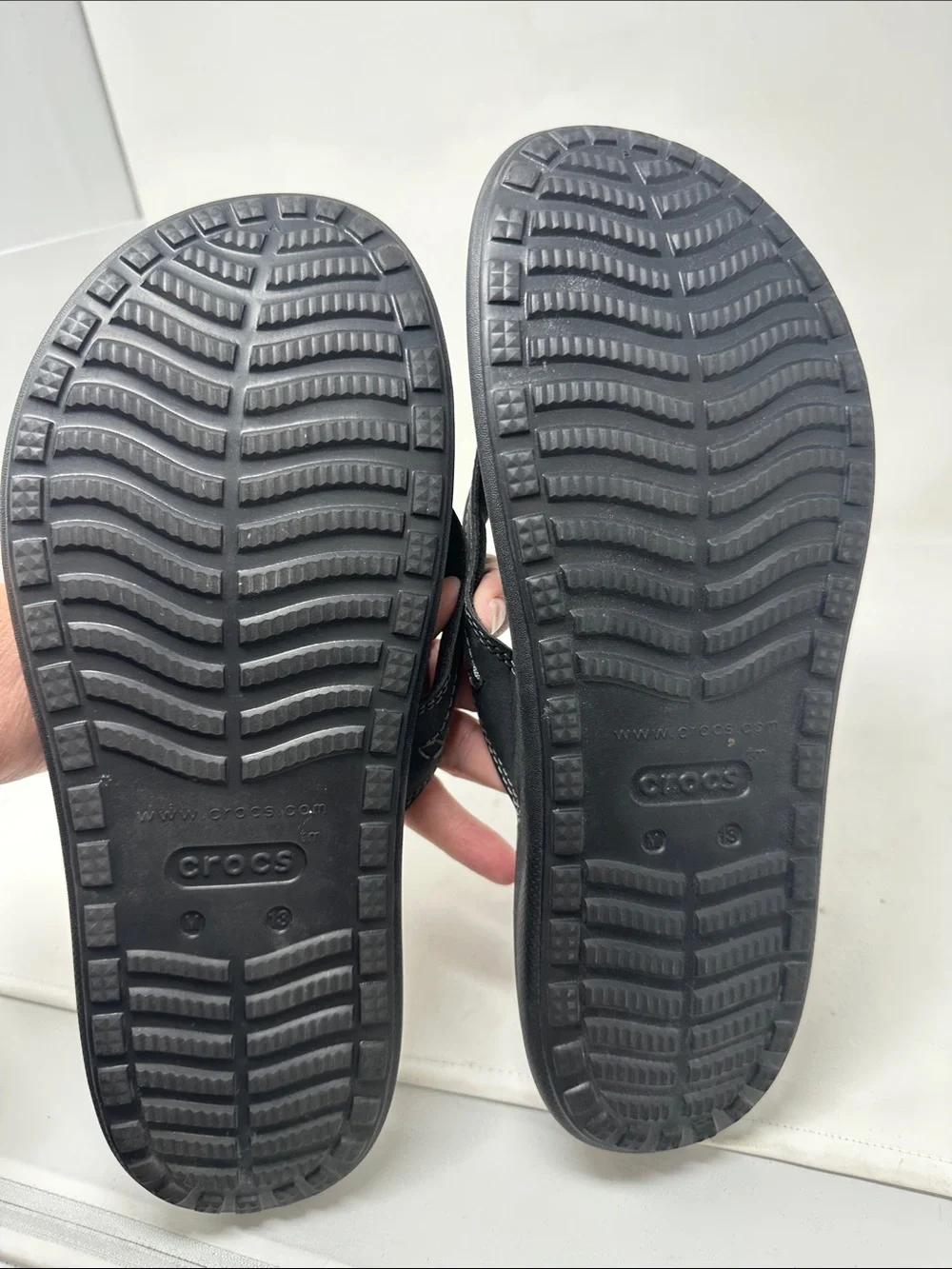 Crocs Flip Flops Size 13
